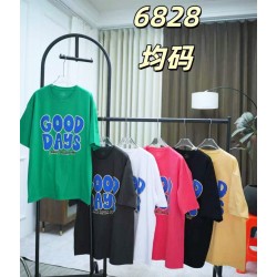 Футболка женская, стрейч/коттон 5 шт (62-80 р) ZeL777_6828