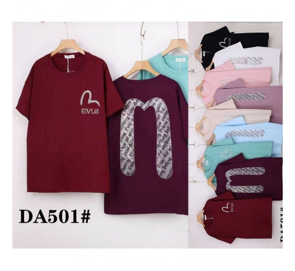 Футболка жіноча, стрейч/коттон 5 шт (60-70 р) ZeL777_DA501