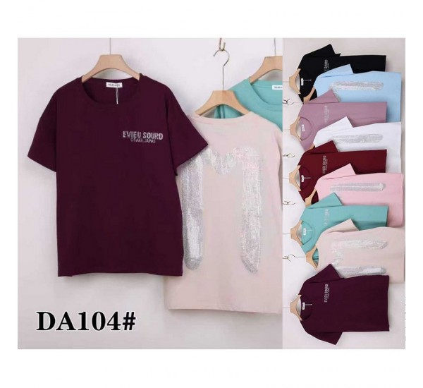 Футболка жіноча, стрейч/коттон 5 шт (54-64 р) ZeL777_DA104