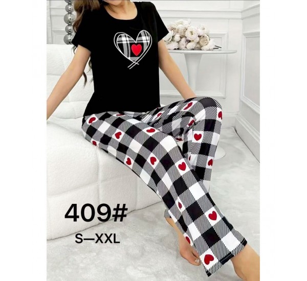 Піжама жіноча, бамбук 5 шт (50-58 р) ZeL1396_409