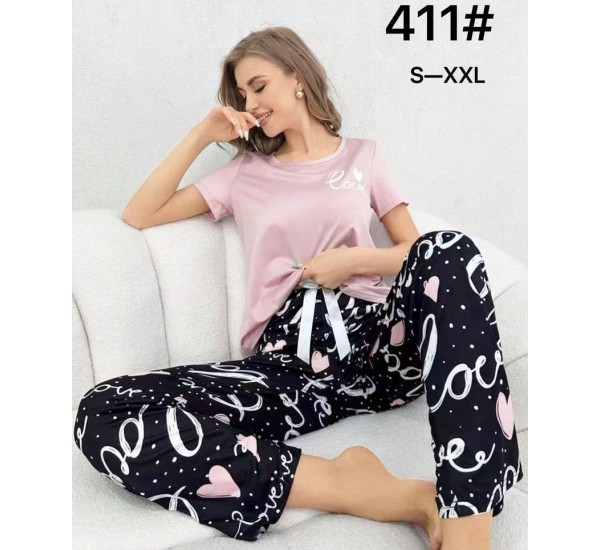 Піжама жіноча, бамбук 5 шт (50-58 р) ZeL1396_411b