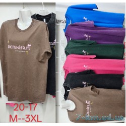 Футболка варенка жіноча, бавовна 5 шт (M-3XL) ZeL777_20-17