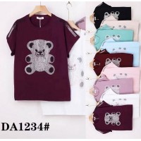 Футболка жіноча, стрейч/коттон 5 шт (54-62 р) ZeL777_DA1234