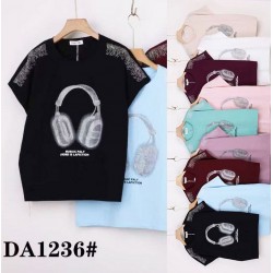 Футболка жіноча, стрейч/коттон 5 шт (54-62 р) ZeL777_DA1236