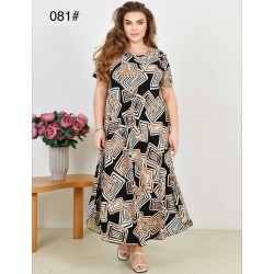 Сукня жіноча, штапель 6 шт (58-62 р) ZeL1396_081-1