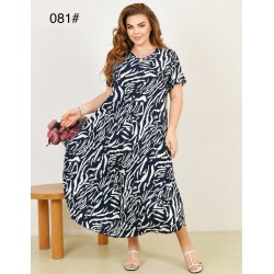 Сукня жіноча, штапель 6 шт (58-62 р) ZeL1396_081-10