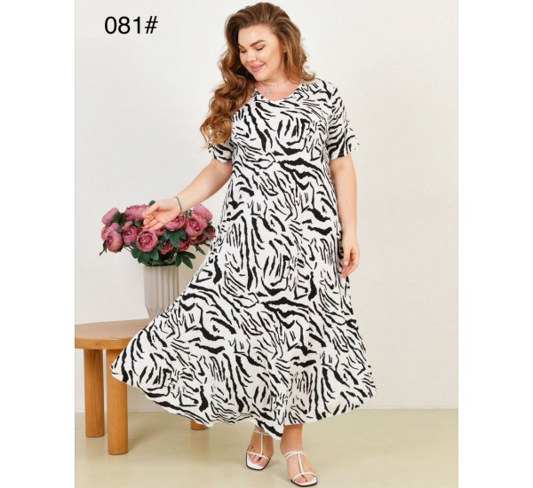 Сукня жіноча, штапель 6 шт (58-62 р) ZeL1396_081-11