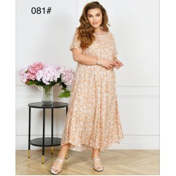 Сукня жіноча, штапель 6 шт (58-62 р) ZeL1396_081-12
