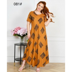 Сукня жіноча, штапель 6 шт (58-62 р) ZeL1396_081-19