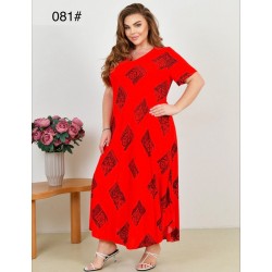 Сукня жіноча, штапель 6 шт (58-62 р) ZeL1396_081-2