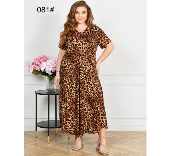 Сукня жіноча, штапель 6 шт (58-62 р) ZeL1396_081-23