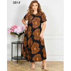Сукня жіноча, штапель 6 шт (58-62 р) ZeL1396_081-27