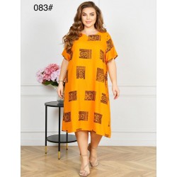 Сукня жіноча, штапель 6 шт (60-64 р) ZeL1396_083-1