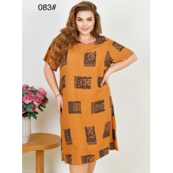 Сукня жіноча, штапель 6 шт (60-64 р) ZeL1396_083-11