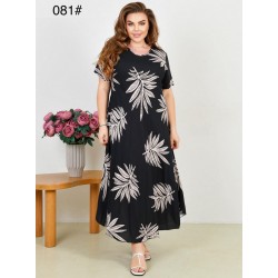 Сукня жіноча, штапель 6 шт (58-62 р) ZeL1396_081-4