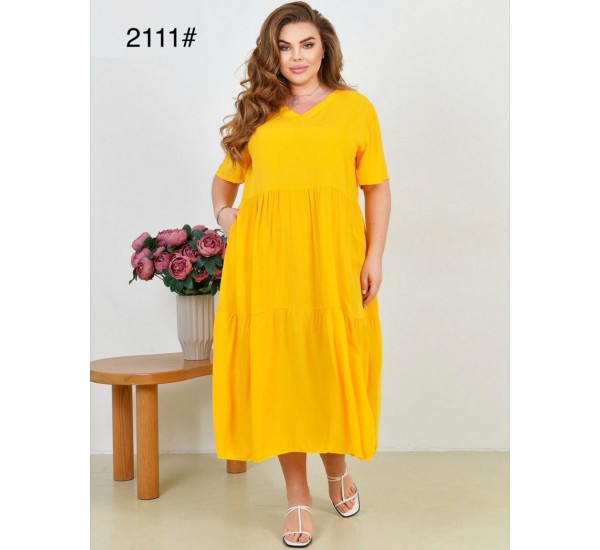 Сукня жіноча, штапель 6 шт (60-64 р) ZeL1396_2111-5