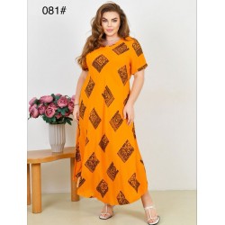 Сукня жіноча, штапель 6 шт (58-62 р) ZeL1396_081-8