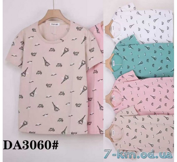 Футболка женская, стрейч/коттон 5 шт (50-60 р) ZeL777_DA3060