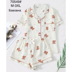 Піжама жіноча, бавовна 5 шт (M-3XL) ZeL1396_70549
