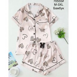Піжама жіноча, бамбук 5 шт (M-3XL) ZeL1396_70555