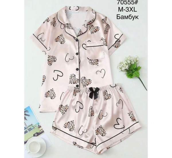 Піжама жіноча, бамбук 5 шт (M-3XL) ZeL1396_70555
