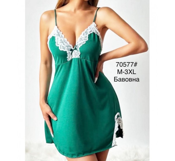 Нічна сорочка жіноча, бавовна 5 шт (M-3XL) ZeL1396_70577c