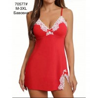 Нічна сорочка жіноча, бавовна 5 шт (M-3XL) ZeL1396_70577e