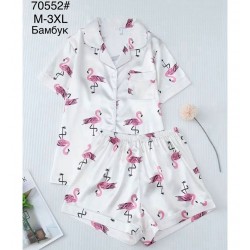 Піжама жіноча, бамбук 5 шт (M-3XL) ZeL1396_70552