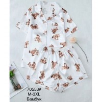 Піжама жіноча, бамбук 5 шт (M-3XL) ZeL1396_70553