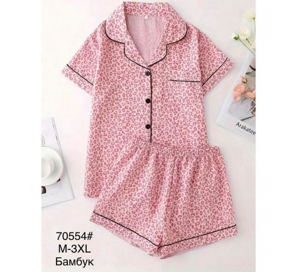 Піжама жіноча, бамбук 5 шт (M-3XL) ZeL1396_70554