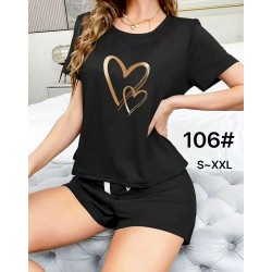 Піжама жіноча, бамбук 5 шт (S-2XL) ZeL1396_106b