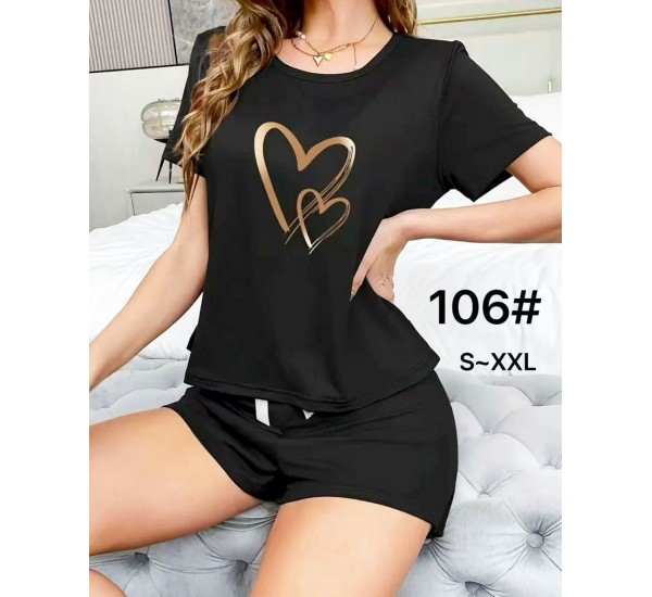 Піжама жіноча, бамбук 5 шт (S-2XL) ZeL1396_106b