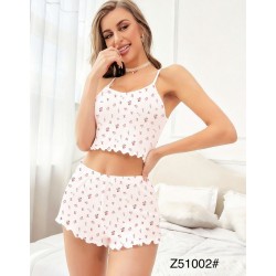 Піжама жіноча, рубчик 5 шт (S-2XL) ZeL1396_Z51002a