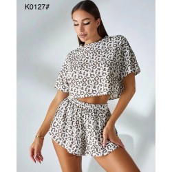 Піжама жіноча, рубчик 5 шт (S-2XL) ZeL1396_K0127