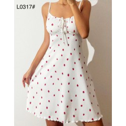 Ночная рубашка, рубчик 5 шт (S-2XL) ZeL1396_L0317