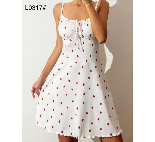 Нічна сорочка, рубчик 5 шт (S-2XL) ZeL1396_L0317