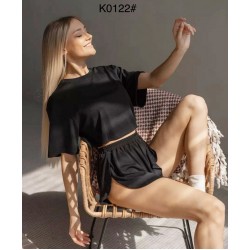 Піжама жіноча, рубчик 5 шт (S-2XL) ZeL1396_K0122