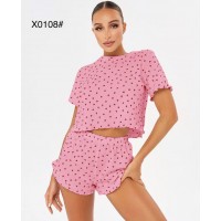 Піжама жіноча, коттон 5 шт (S-2XL) ZeL1396_X0108a