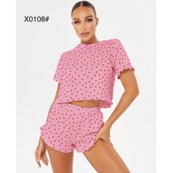Піжама жіноча, коттон 5 шт (S-2XL) ZeL1396_X0108a