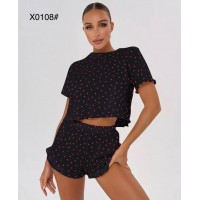 Піжама жіноча, коттон 5 шт (S-2XL) ZeL1396_X0108b