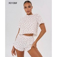 Піжама жіноча, коттон 5 шт (S-2XL) ZeL1396_X0108c