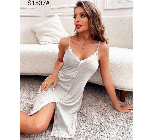 Нічна сорочка, рубчик 5 шт (S-2XL) ZeL1396_S1537b