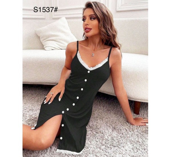 Нічна сорочка, рубчик 5 шт (S-2XL) ZeL1396_S1537c