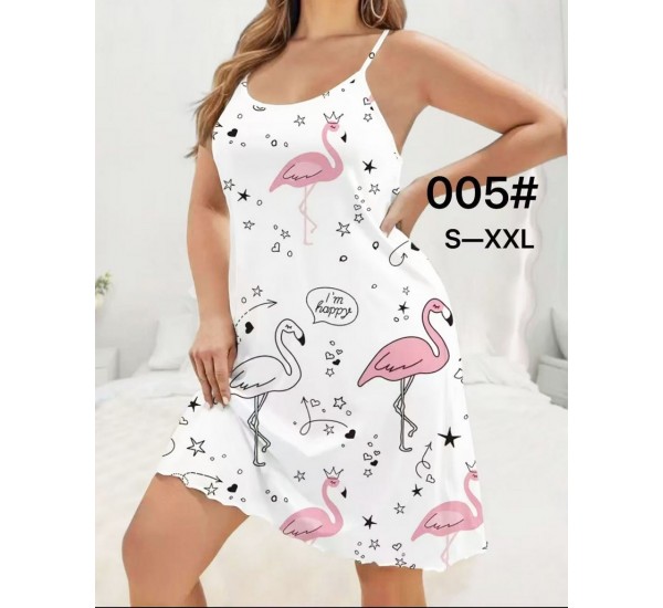 Ночная рубашка, бамбук 5 шт (S-2XL) ZeL1396_005