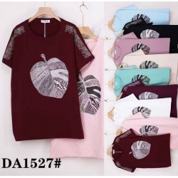 Футболка жіноча, стрейч/коттон 5 шт (62-70 р) ZeL777_DA1527