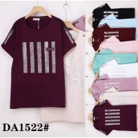 Футболка жіноча, стрейч/коттон 5 шт (62-70 р) ZeL777_DA1522