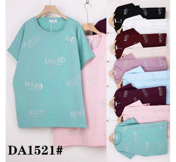 Футболка жіноча, стрейч/коттон 5 шт (62-70 р) ZeL777_DA1521