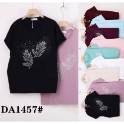 Футболка жіноча, стрейч/коттон 5 шт (58-66 р) ZeL777_DA1457