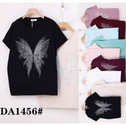 Футболка жіноча, стрейч/коттон 5 шт (58-66 р) ZeL777_DA1456