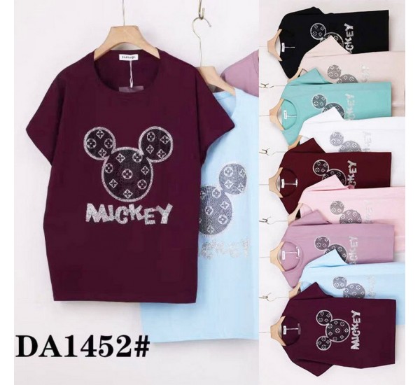 Футболка жіноча, стрейч/коттон 5 шт (58-66 р) ZeL777_DA1452